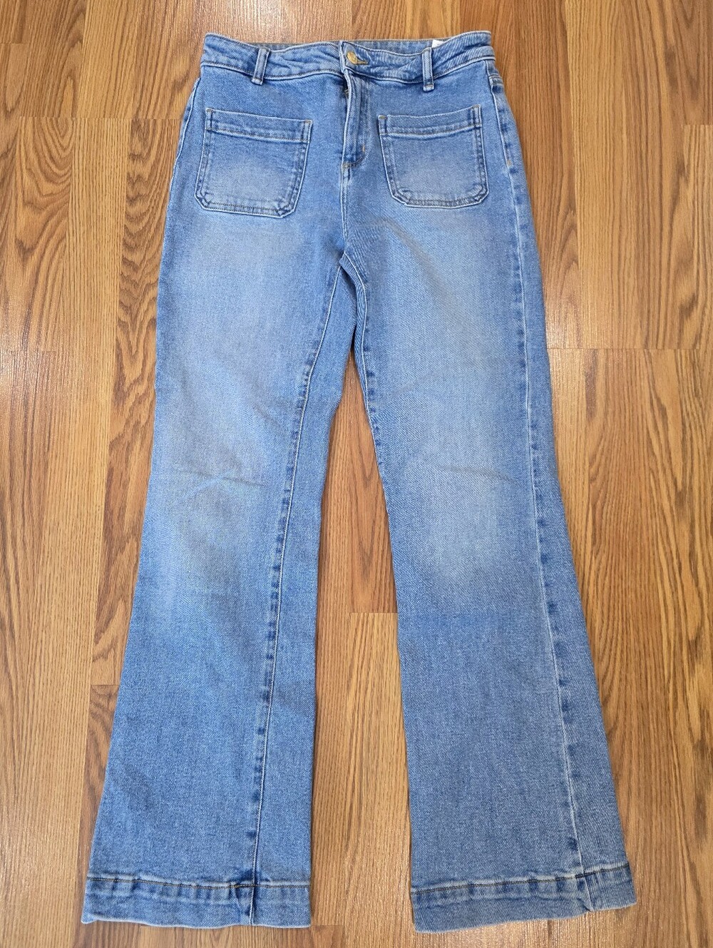 Michael Kors Jeans Women's 4 Light Wash Selma Bootcut Stretch Denim - Picture 1 of 13